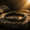 Core & Stone Hematite Bracelet — Wear Your Discipline